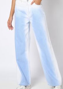 Yousta Dual Shade Straight Jeans