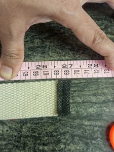 Off White Cloth Belt