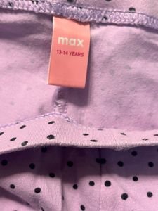 Max Girl Dot Printed Leggings