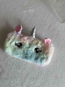 Cute Fluffy Unicorn Pencil Case