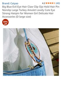 Evil Eye clip Never Used..