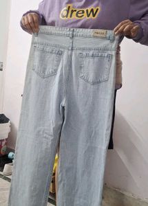 Light Wash Wide Leg Jeans