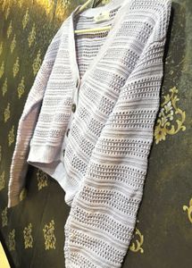 Lavender Knit Button-Down Cardigan🦋🌸