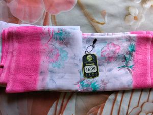 Soft Floral Printed Georgette Saree for Women