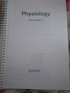 Physiology - Marrow Edition 5