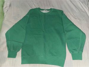 Green Crew Neck Sweatshirt