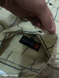 Men's Peach Casual Shirt