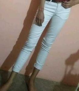 White Jeans For Woman