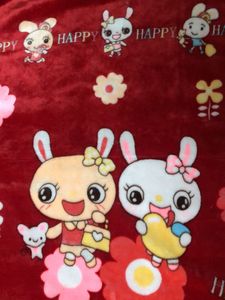 Cute Warm Soft Fur Blanket For Kids
