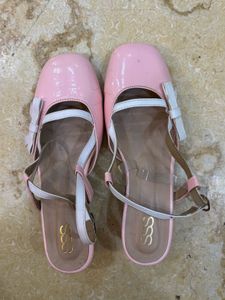 coquette Cute Pink Bow Sandals