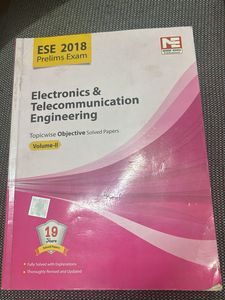 ESE 2018 Prelims Exam: Electronics & Teleco