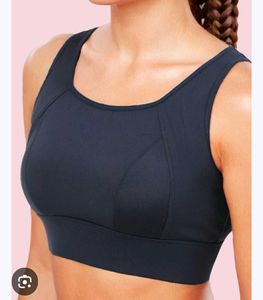 Navy Blue Sports Bra