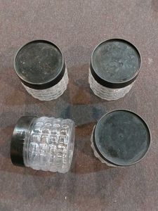 Set of 4 Plastic Jars