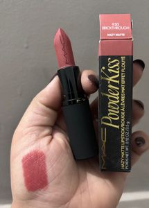 MAC Powder Kiss Lipstick - Brickthrough