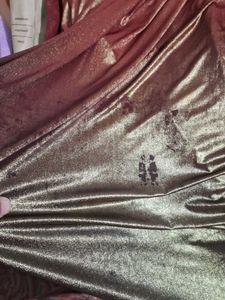 Ready to wear lycra Saree with Sequin Blouse