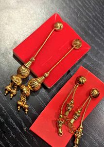 Golden Colour earring combo of 2 pice