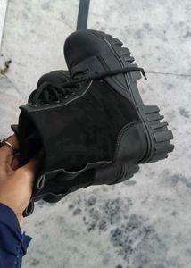Black Combat Boots