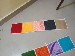 Sensory Fabric Squares for Babies Play