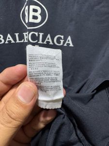 Balenciaga BB Mode Black Cotton Tshirt