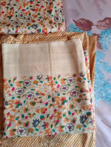 Embroidered Yellow Kurti
