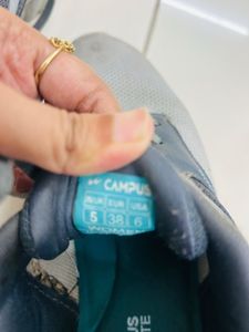 Campus Grey Running Shoes