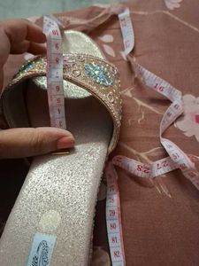 Embellished Wedge Sandals