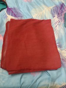 Elegant Red Dupatta for Women