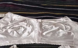White Satin Bra Combo