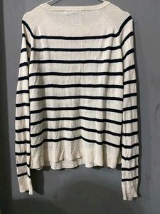 Zara Striped Knit Sweater