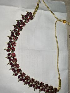 Elegant Red Stone Necklace