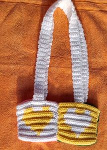 Crochet Shoulder Bag and fish pouch💙👜