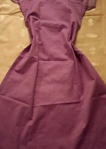Purple ethnic kurta