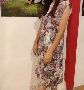 Chic Floral Print Dress