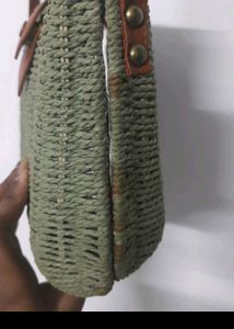 Woven Crossbody Bag