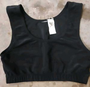 Black Sports Bra