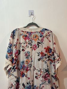 Floral Kimono Cover-Up