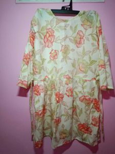 Floral Print Tunic Top