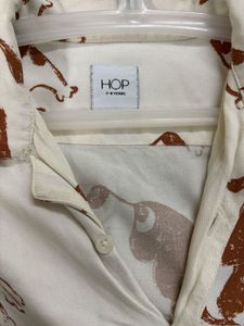 Men's Dog Print Short Sleeve Shirt
