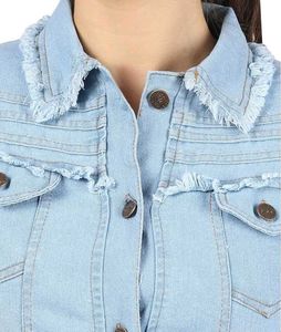 Light Blue Denim Jacket Size XL