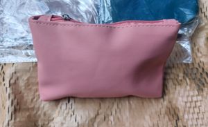 Pink Cosmetic Pouch