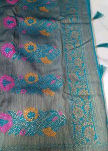 💫Chanderi Silk Saree ❤️