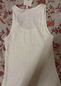 H&amp;M Basic White Tank Top