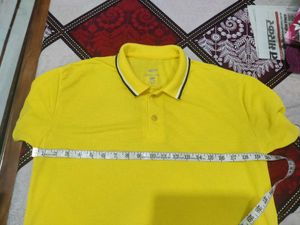 Men's Yellow Polo T-Shirt