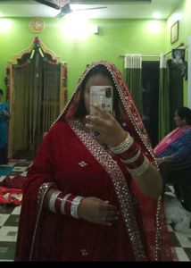 Beautiful Red Bridal Lehenga Choli