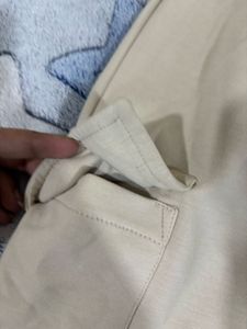 Baggy Comfy Beige Cargo Joggers