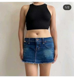 Denim Mini Skirt Ben Sherman