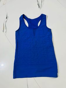 Royal Blue Athletic Tank Top