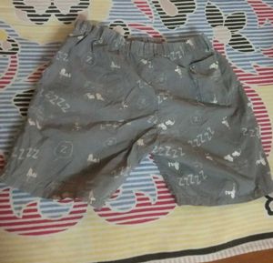 Comfortable Grey Pajama Shorts