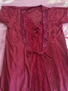 Pack Of 2 Women Nighty With Robe