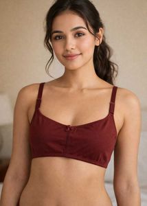 Cygnet Maroon T-Shirt Bra